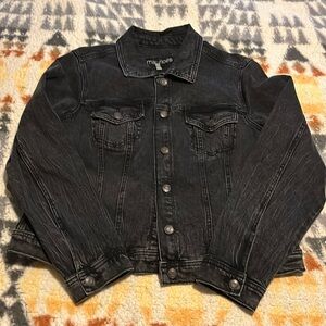 Black Jean Jacket